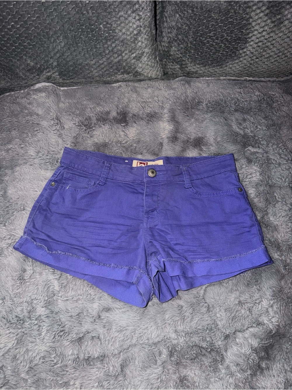 Women's Purple Casual denim Shorts